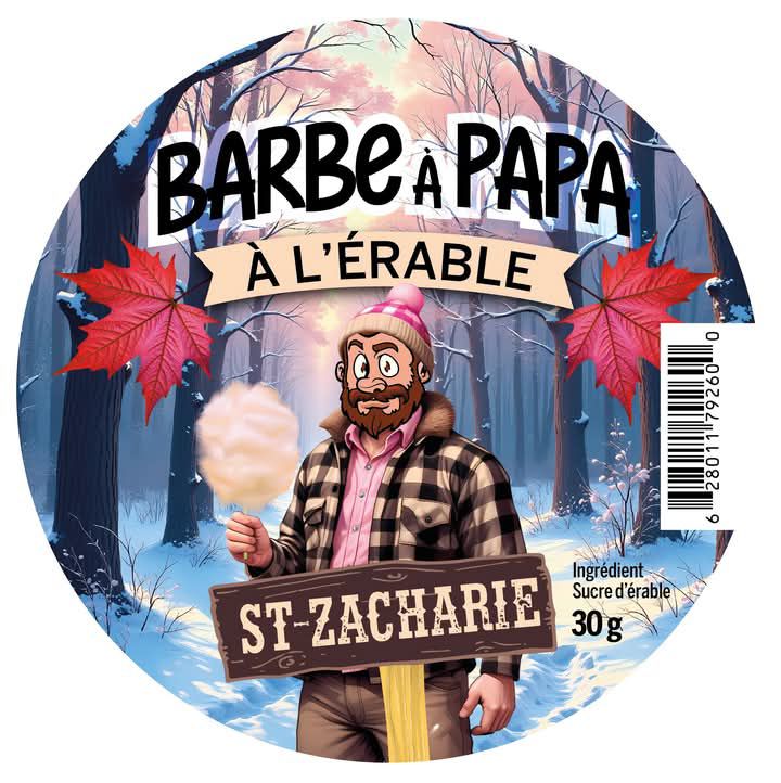 Barbe à Papa à l'érable